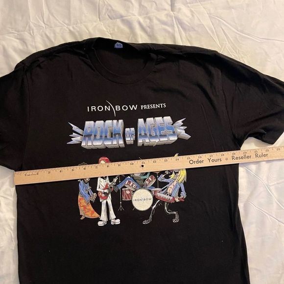 Iron Bow Rock of Ages Graphic T-Shirt Men Size M - Picture 11 of 13